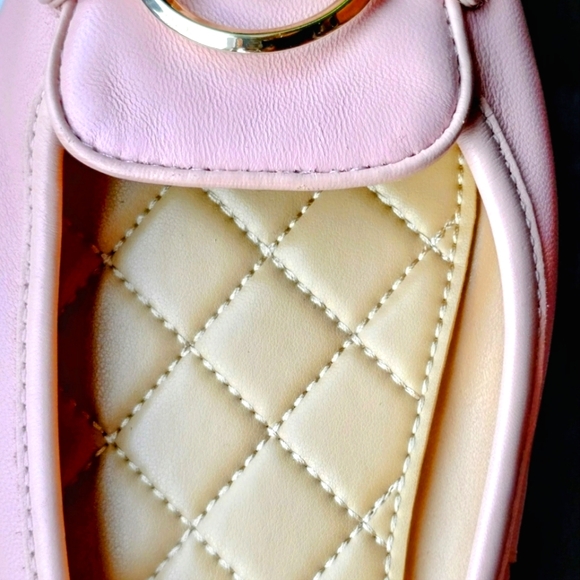 Michael Kors Pink With Gold Ballet Flats Shoes - Picture 2 of 4